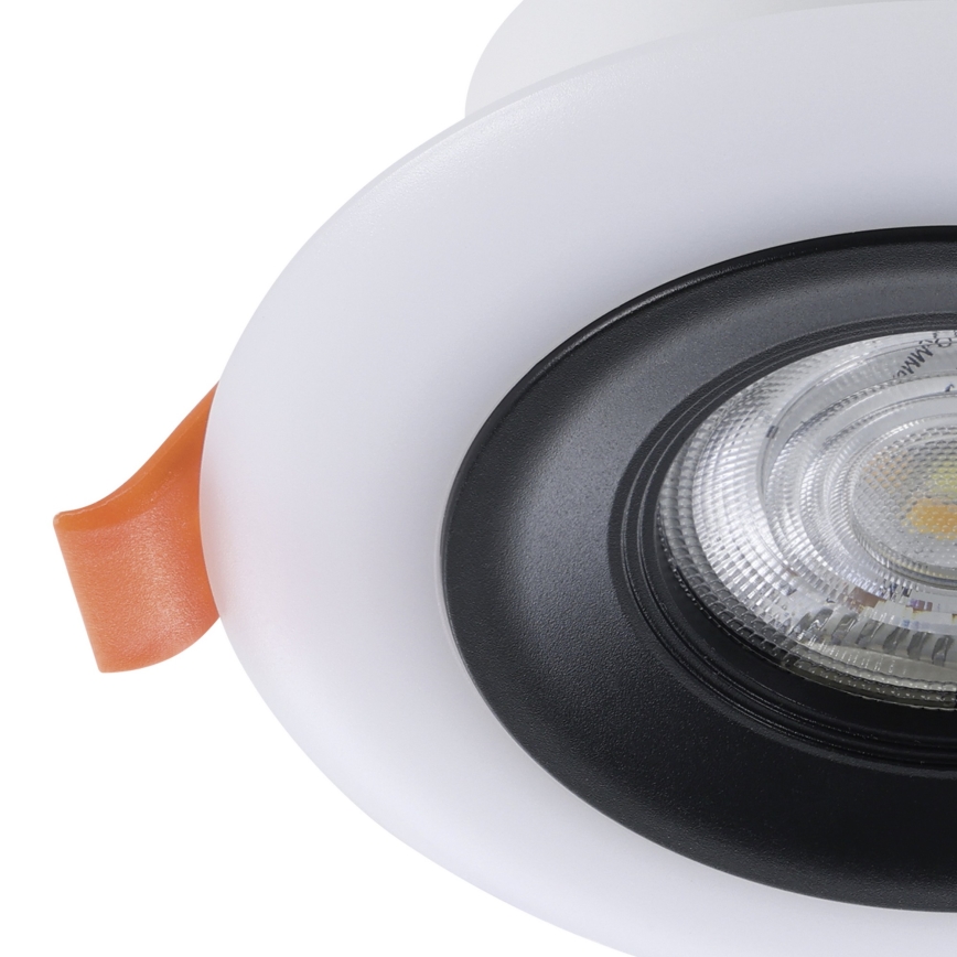 Eglo - SADA 3x LED RGBW Stmievateľné kúpeľňové podhľadové svietidlo 3xLED/3,8W/230V 2700-6500K IP44 + diaľkové ovládanie