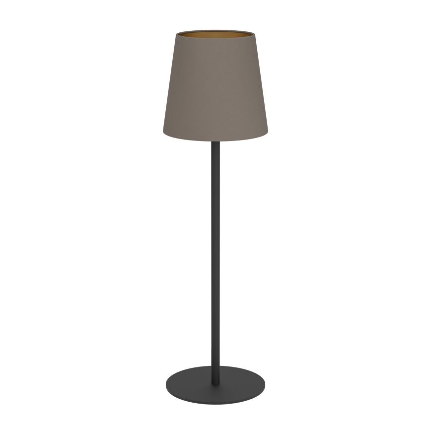 Eglo - Stolová lampa 1xE14/40W/230V čierna/hnedá