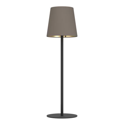 Eglo - Stolová lampa 1xE14/40W/230V čierna/hnedá