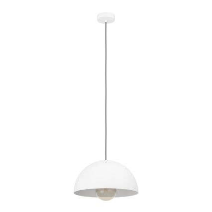 Eglo - Luster na lanku 1xE27/40W/230V pr. 38 cm biela