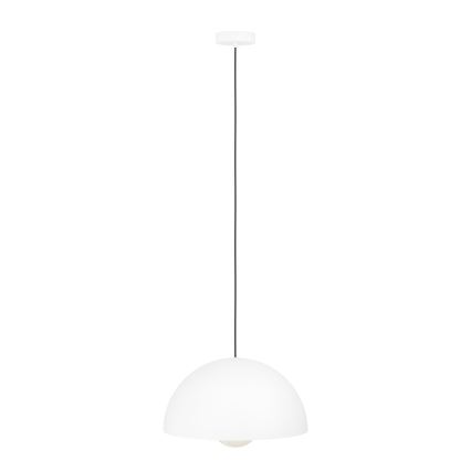 Eglo - Luster na lanku 1xE27/40W/230V pr. 38 cm biela