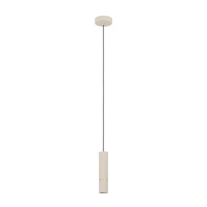 Eglo - LED Luster na lanku 1xGU10/5W/230V 3000K béžová
