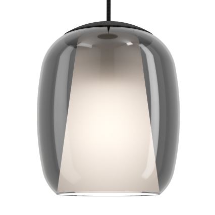 Eglo - Luster na lanku 4xE27/28W/230V šedá
