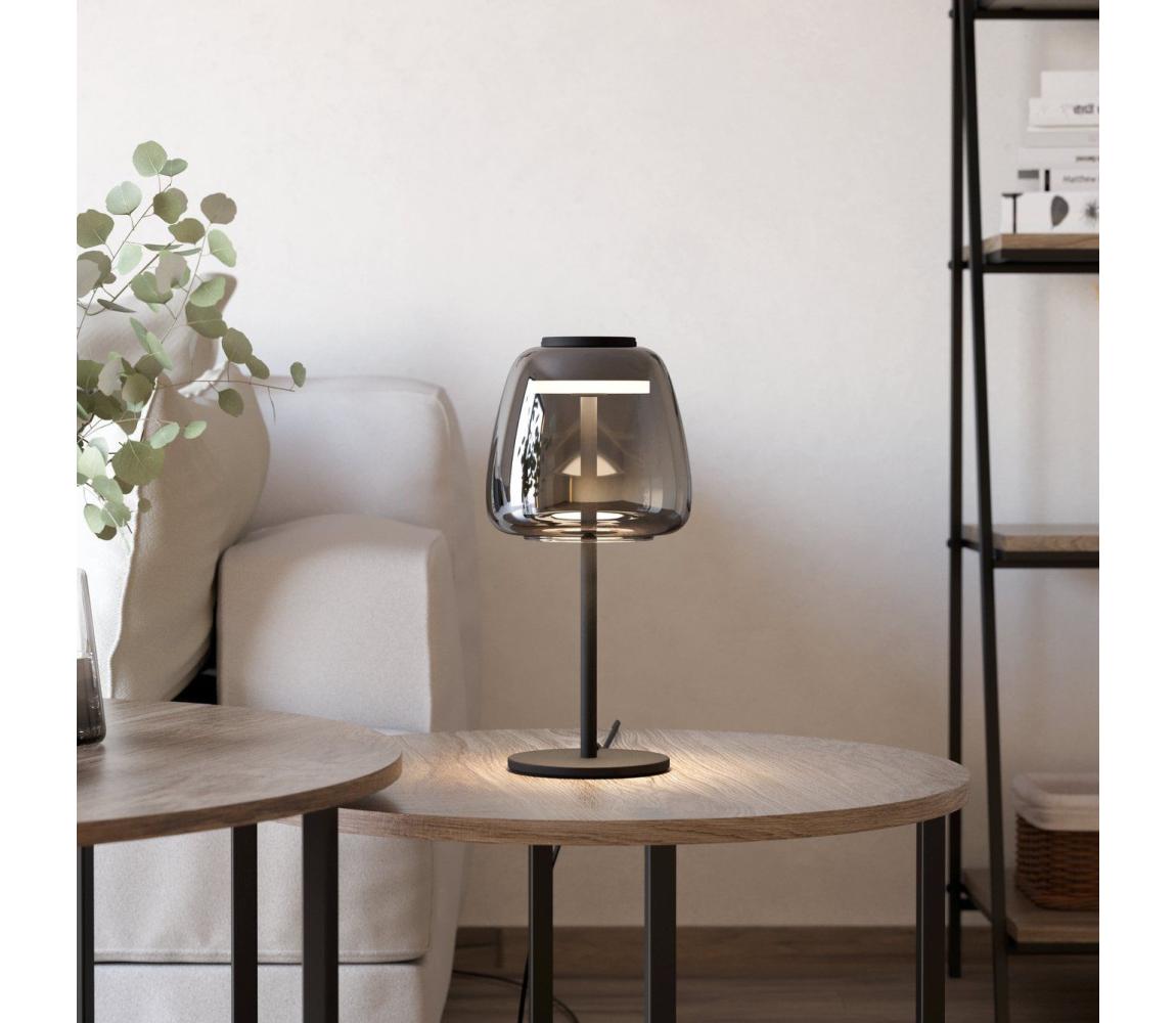 Eglo 901195 - LED RGBW Stmievateľná stolná lampa ALFERO-Z LED/7,7W/230V dymová 901195