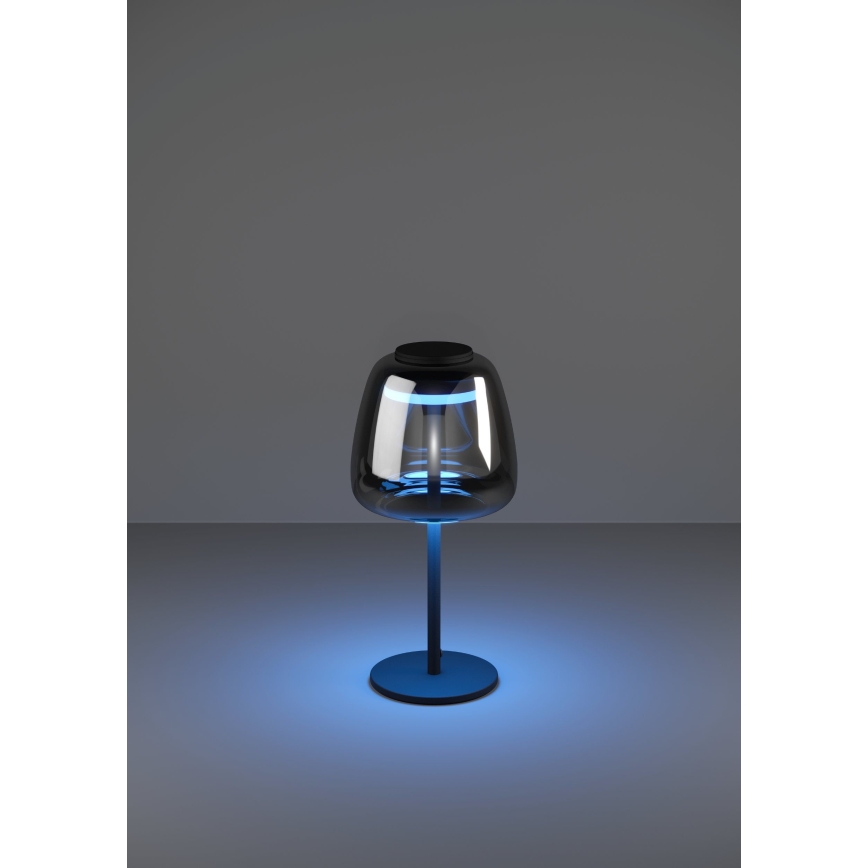 Eglo - LED RGBW Stmievateľná stolná lampa LED/7,7W/230V 2700-6500K dymová