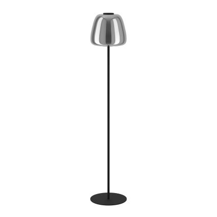 Eglo - LED RGBW Stmievateľná stojacia lampa LED/15,5W/230V 2700-6500K dymová