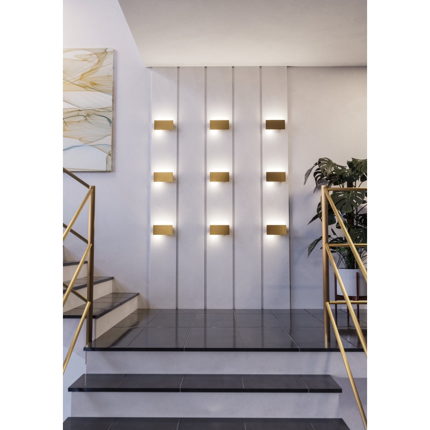 Eglo - LED Nástenné svietidlo LED/6W/230V 3000K zlatá