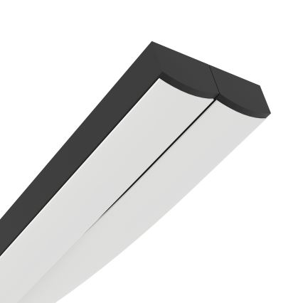 Eglo - LED Luster na lanku LED/20W/230V 4000K čierna