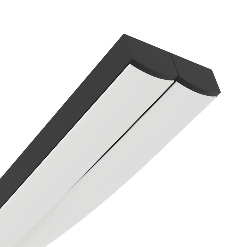 Eglo - LED Luster na lanku LED/20W/230V 4000K čierna