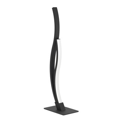 Eglo - LED Stolná lampa LED/12W/230V 4000K čierna