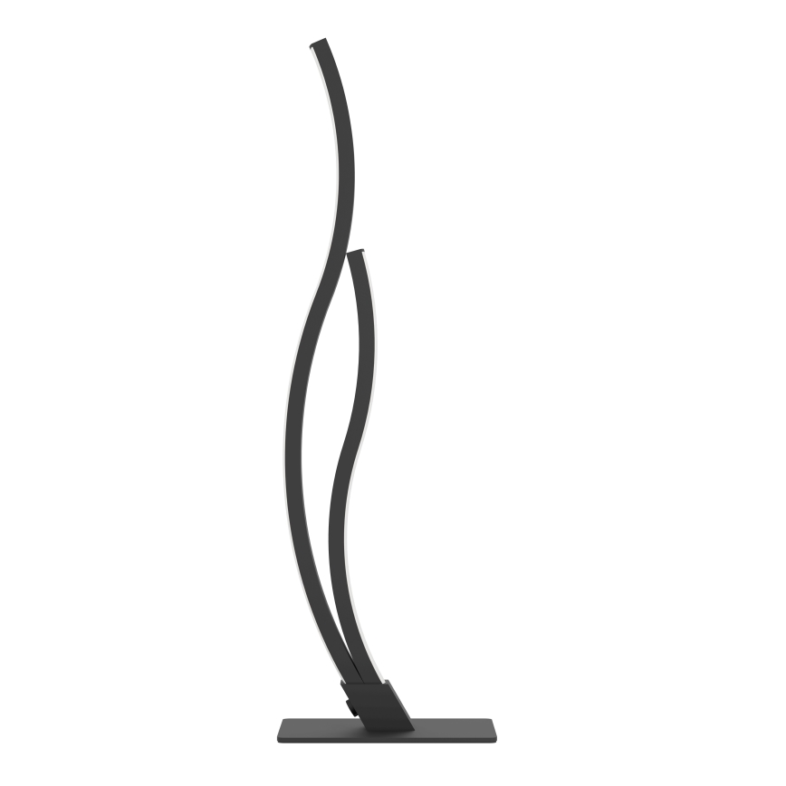 Eglo - LED Stolná lampa LED/12W/230V 4000K čierna
