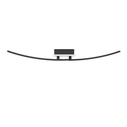 Eglo - LED Stropné svietidlo LED/12W/230V 4000K čierna