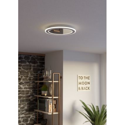 Eglo - LED Stmievateľné stropné svietidlo LED/20W/230V 2700-6500K biela + diaľkové ovládanie