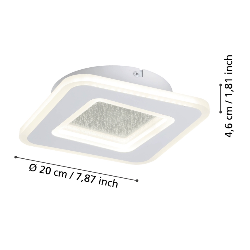 Eglo - LED Nástenné svietidlo LED/12W/230V 4000K biela