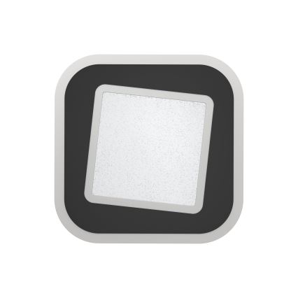 Eglo - LED Stmievateľné stropné svietidlo LED/20W/230V 2700-6500K čierna + diaľkové ovládanie