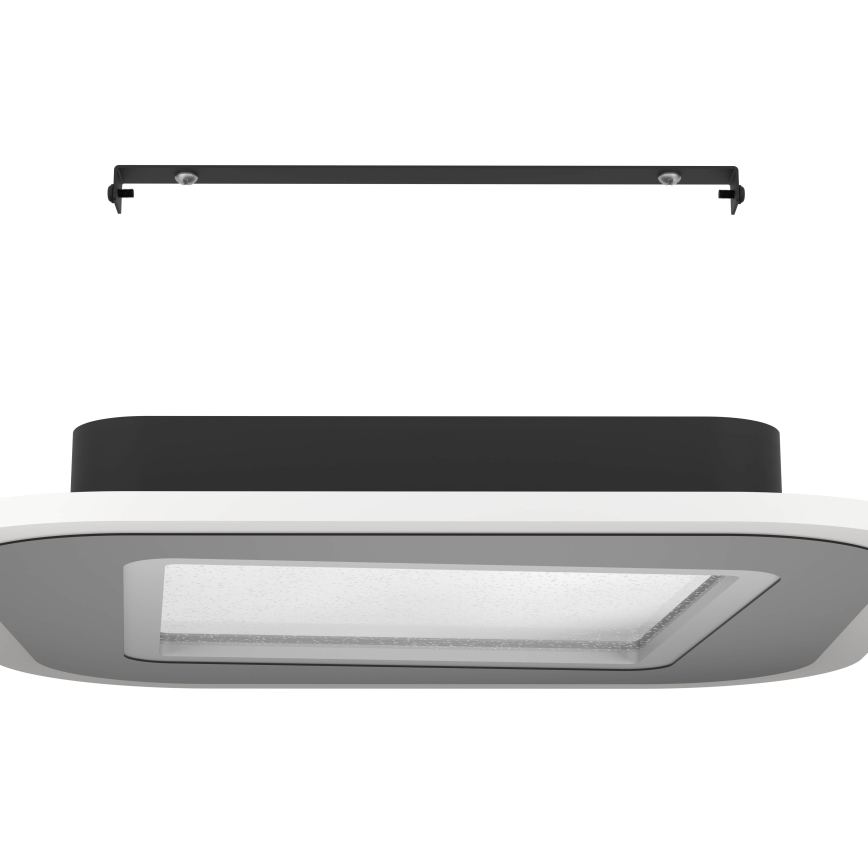 Eglo - LED Stmievateľné stropné svietidlo LED/20W/230V 2700-6500K čierna + diaľkové ovládanie