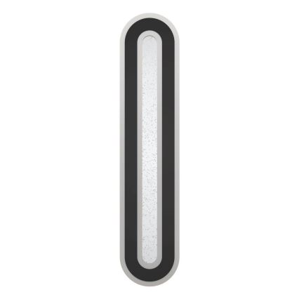 Eglo - LED Stmievateľné stropné svietidlo LED/20W/230V 2700-6500K čierna + diaľkové ovládanie