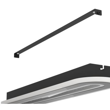 Eglo - LED Stmievateľné stropné svietidlo LED/20W/230V 2700-6500K čierna + diaľkové ovládanie