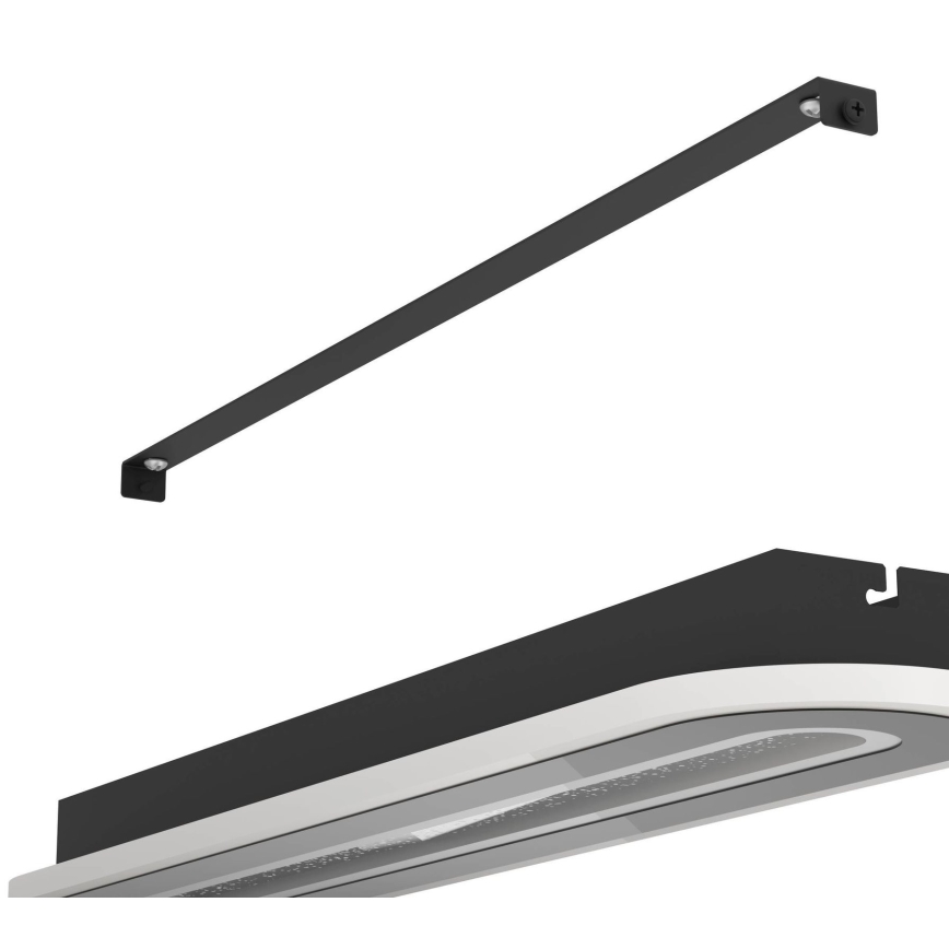 Eglo - LED Stmievateľné stropné svietidlo LED/20W/230V 2700-6500K čierna + diaľkové ovládanie