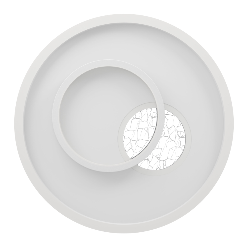 Eglo - LED Stropné svietidlo 1xLED/14W/230V + 1xLED/8,5W pr. 38 cm biela