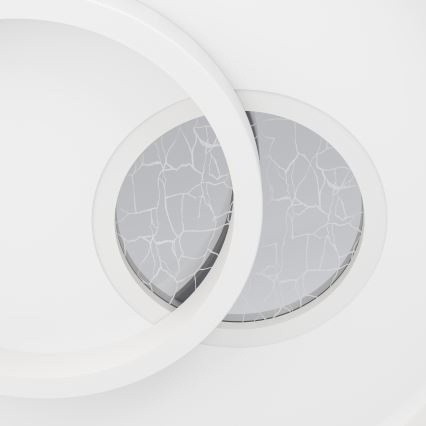 Eglo - LED Stropné svietidlo 1xLED/14W/230V + 1xLED/8,5W pr. 38 cm biela