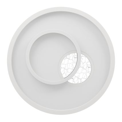 Eglo - LED stropné svietidlo LED/14W/230V + LED/8,5W pr. 38 cm biela