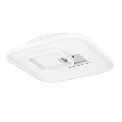Eglo - LED Stropné svietidlo 1xLED/16,2W/230V + 1xLED/9,2W 38x38 cm biela