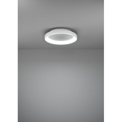 Eglo - LED Stmievateľné stropné svietidlo LED/12W/230V 2700-6500K biela + diaľkové ovládanie