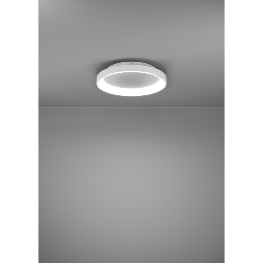 Eglo - LED Stmievateľné stropné svietidlo LED/12W/230V 2700-6500K biela + diaľkové ovládanie