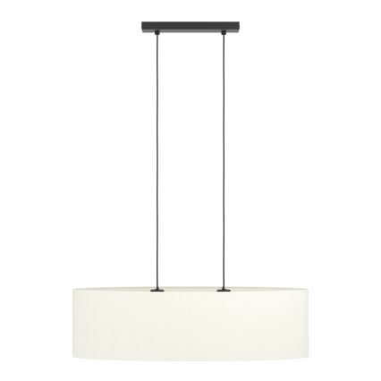 Eglo - Luster na lanku 2xE27/60W/230V biela