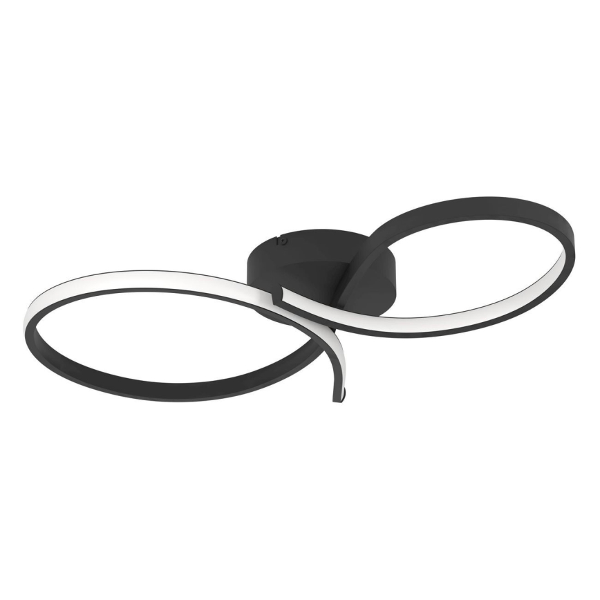Eglo - LED Stropné svietidlo LED/21W/230V 3000K čierna