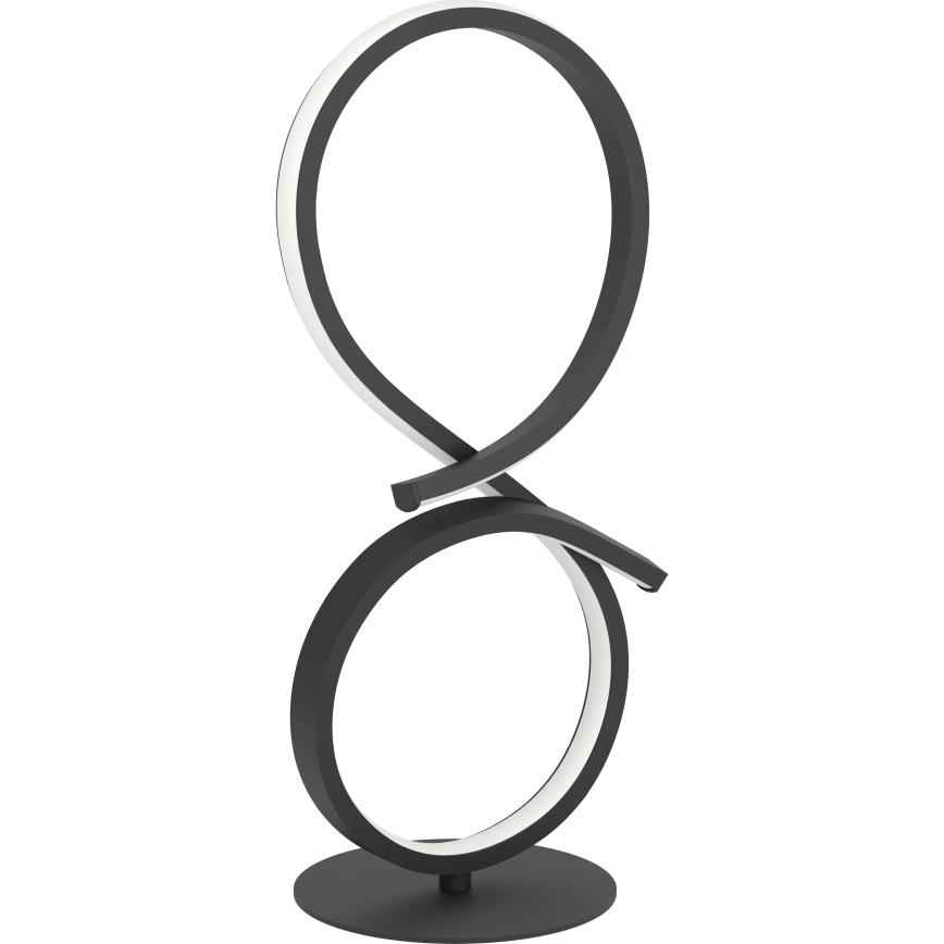 Eglo - LED Stolná lampa LED/11,4W/230V 3000K čierna