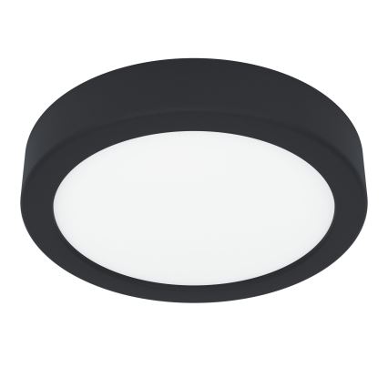 Eglo - LED Stropné svietidlo LED/7,5W/230V 2700/4000/6500K pr. 16,6 cm čierne