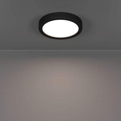 Eglo - LED Stropné svietidlo LED/7,5W/230V 2700/4000/6500K pr. 16,6 cm čierne