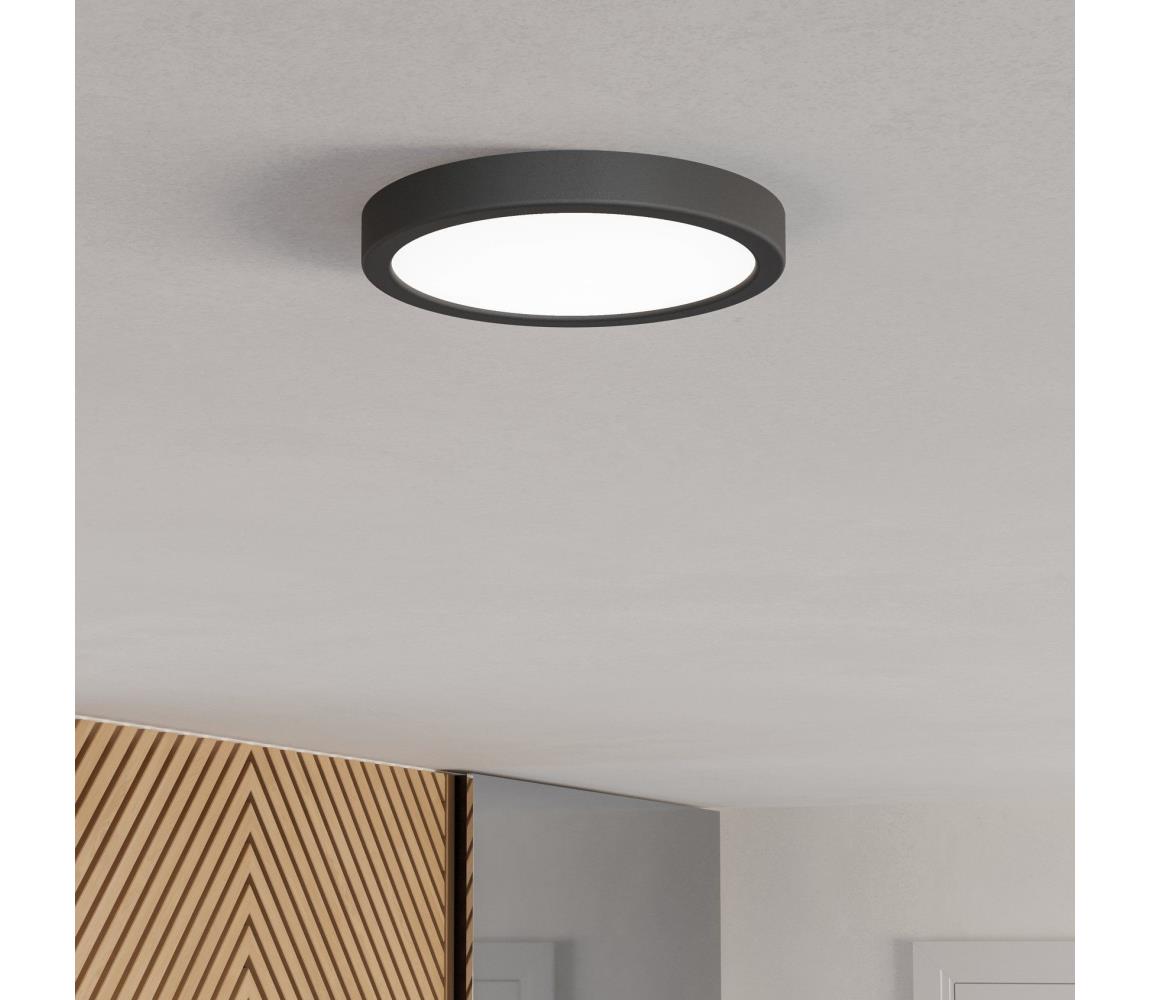 Eglo 901298-LED Stropné svietidlo FUEVA LED/11,5W/230V 2700/4000/6500K pr.21,1cm čierne 901298