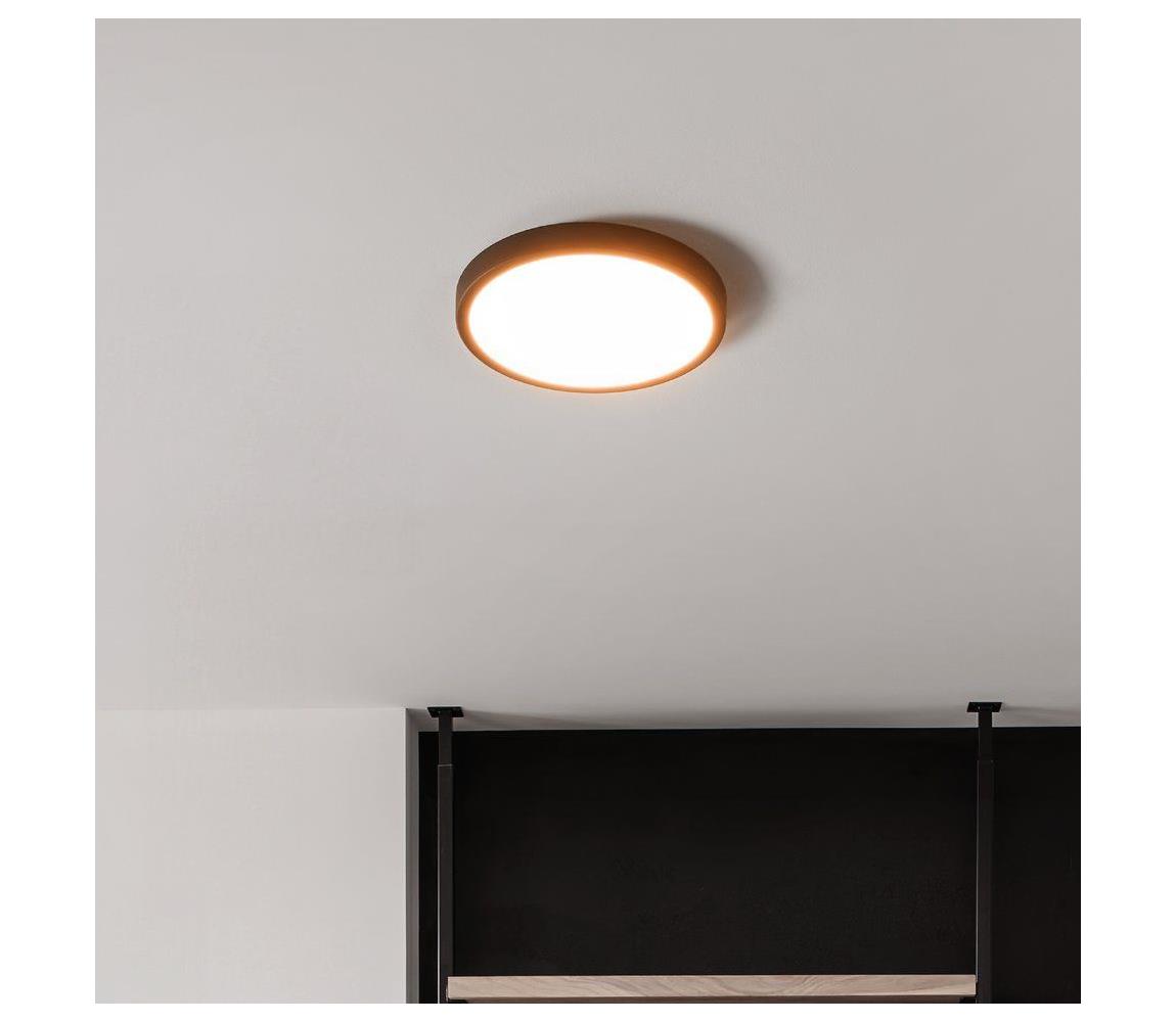Eglo 901299-LED Stropné svietidlo FUEVA LED/14,2W/230V 2700/4000/6500K pr.27,8cm čierne 901299