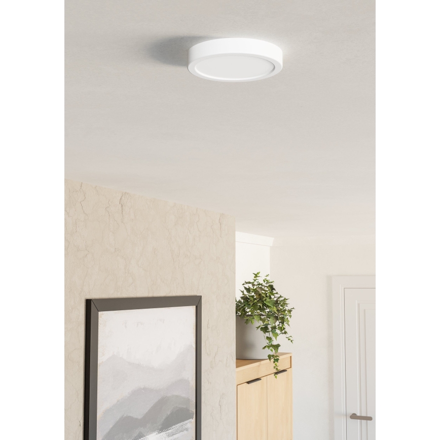 Eglo - LED stropné svietidlo LED/7,5W/230V 2700/4000/6500K pr. 16,6 cm biela