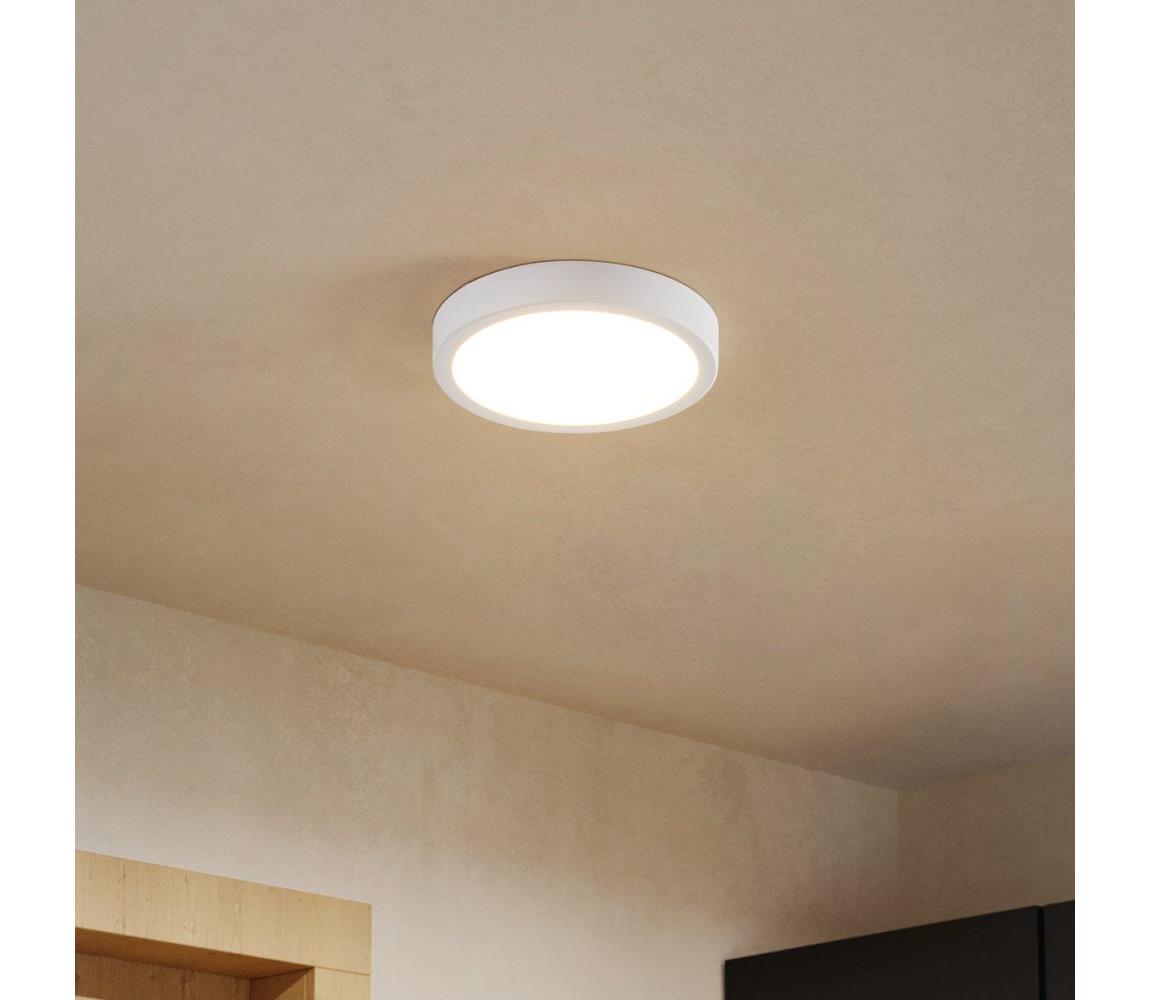 Eglo 901307-LED Stropné svietidlo FUEVA LED/11,5W/230V 2700/4000/6500K pr.21,1cm biela 901307