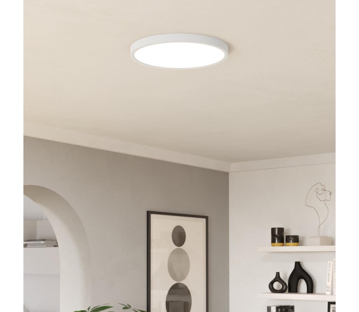 Eglo 901309-LED Stropné svietidlo FUEVA LED/17W/230V 2700/4000/6500K pr. 38,9 cm biela 901309