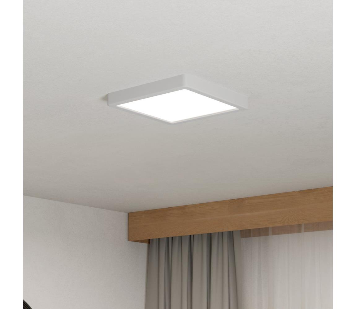 Eglo 901312-LED Stropné svietidlo FUEVA LED/10,5W/230V 2700/4000/6500K 22x22 cm biele 901312