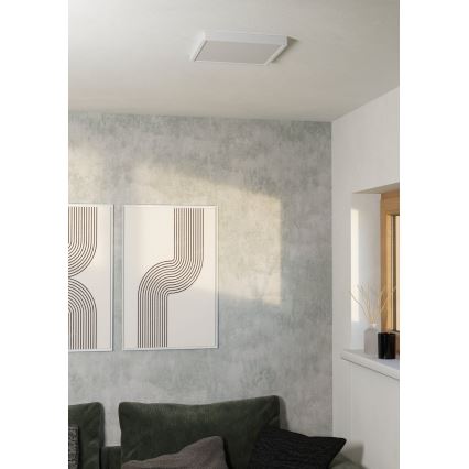 Eglo - LED stropné svietidlo LED/13W/230V 2700/4000/6500K 29x29 cm biela