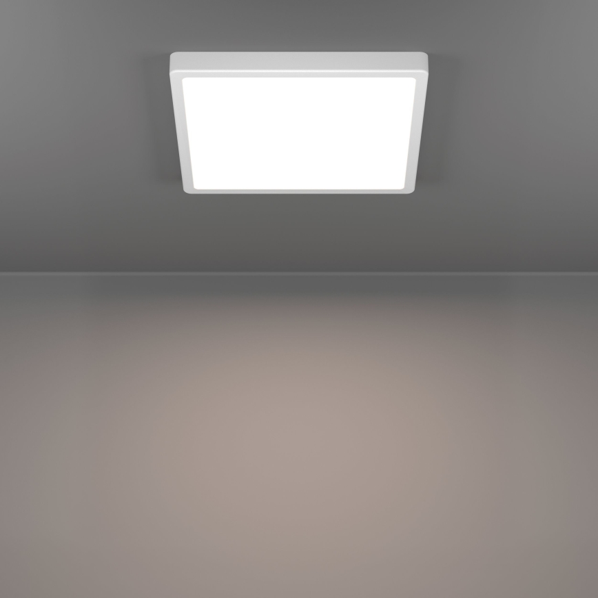 Eglo - LED stropné svietidlo LED/13W/230V 2700/4000/6500K 29x29 cm biela