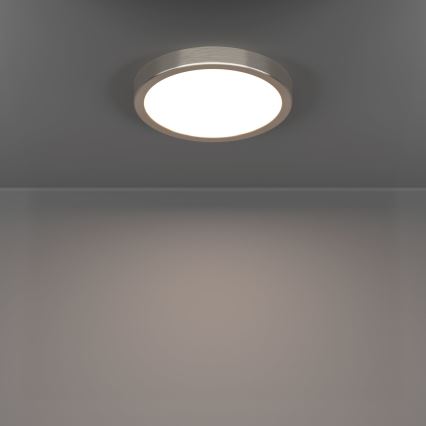 Eglo - LED stropné svietidlo LED/11,5W/230V 2700/4000/6500K priem. 21,1 cm matný chróm