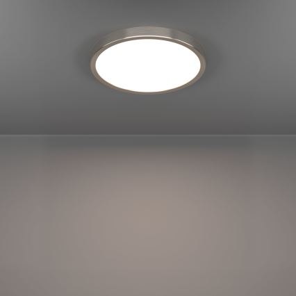 Eglo - LED stropné svietidlo LED/14,2W/230V 2700/4000/6500K priemer 27,8 cm matný chróm
