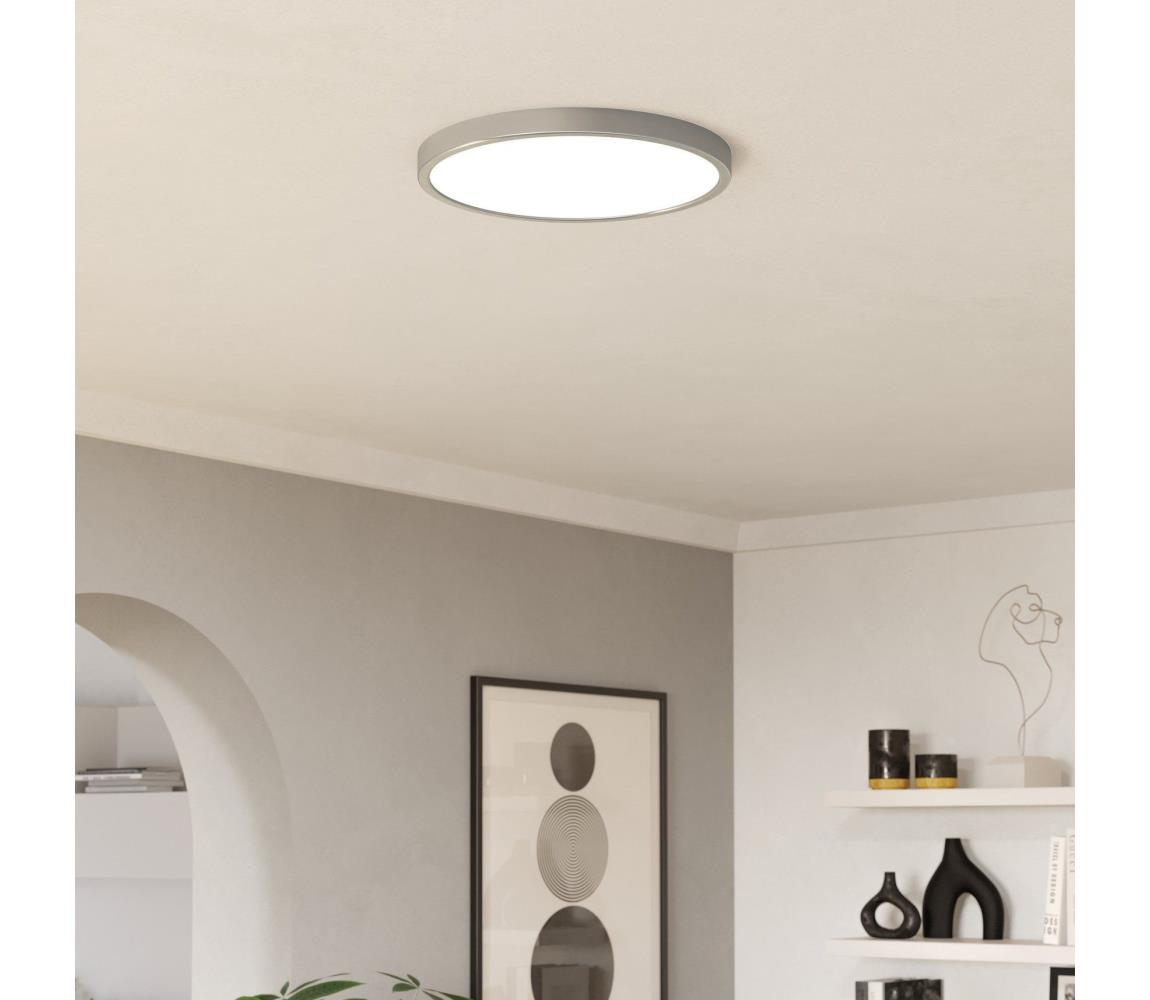 Eglo 901318 - LED stropné svietidlo FUEVA LED/17W/230V 2700/4000/6500K priemer 38,9 cm chróm 901318