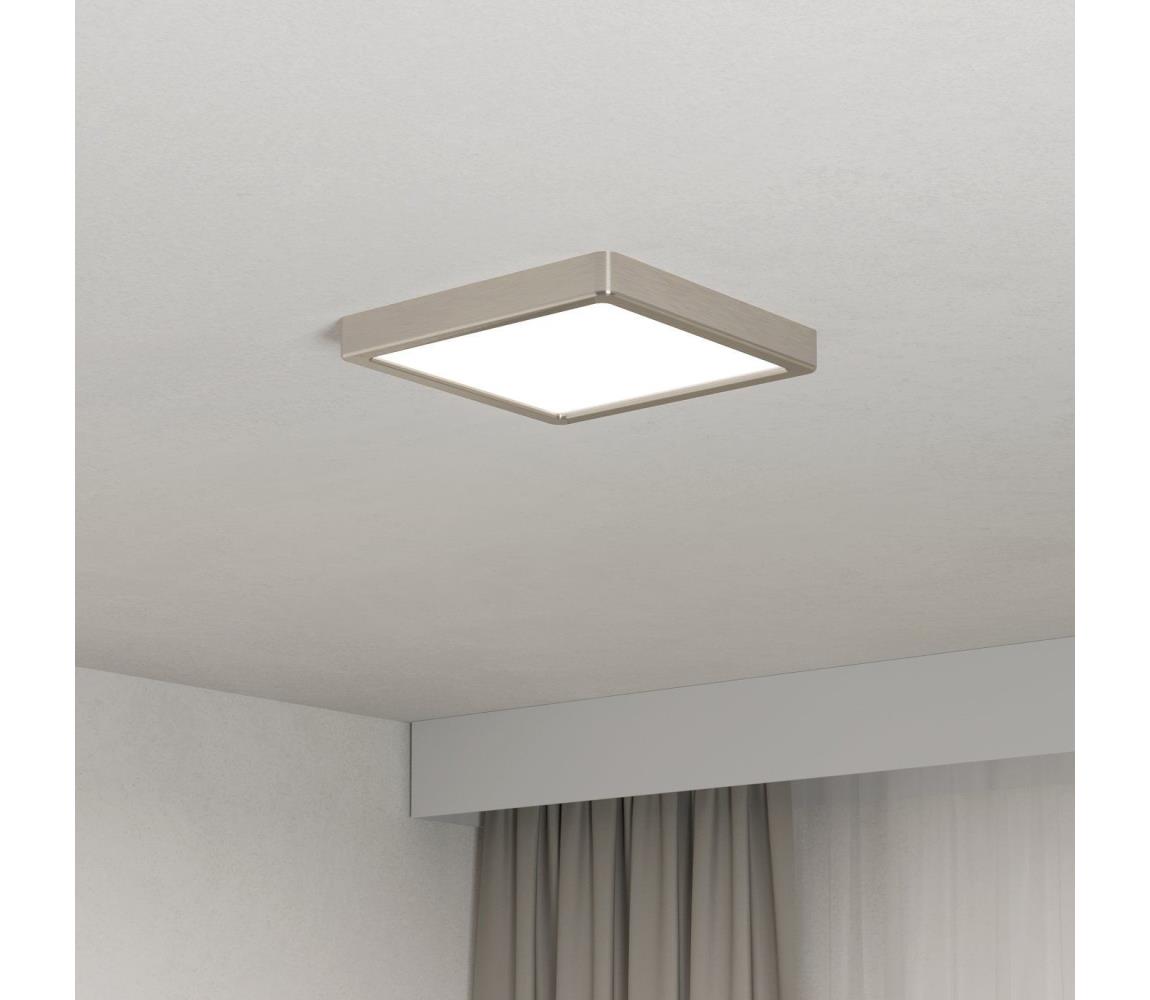Eglo 901321 - LED stropné svietidlo FUEVA LED/10,5W/230V 2700/4000/6500K 22x22 cm chróm 901321