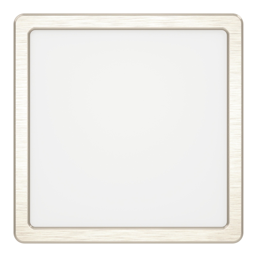Eglo - LED Stropné svietidlo LED/10,5W/230V 2700/4000/6500K 22x22 cm matný chróm