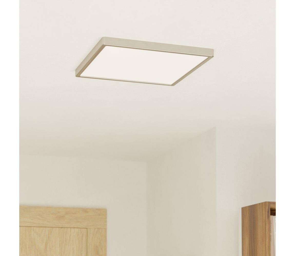 Eglo 901323 - LED stropné svietidlo FUEVA LED/17,5W/230V 2700/4000/6500K 39x39 cm chróm 901323