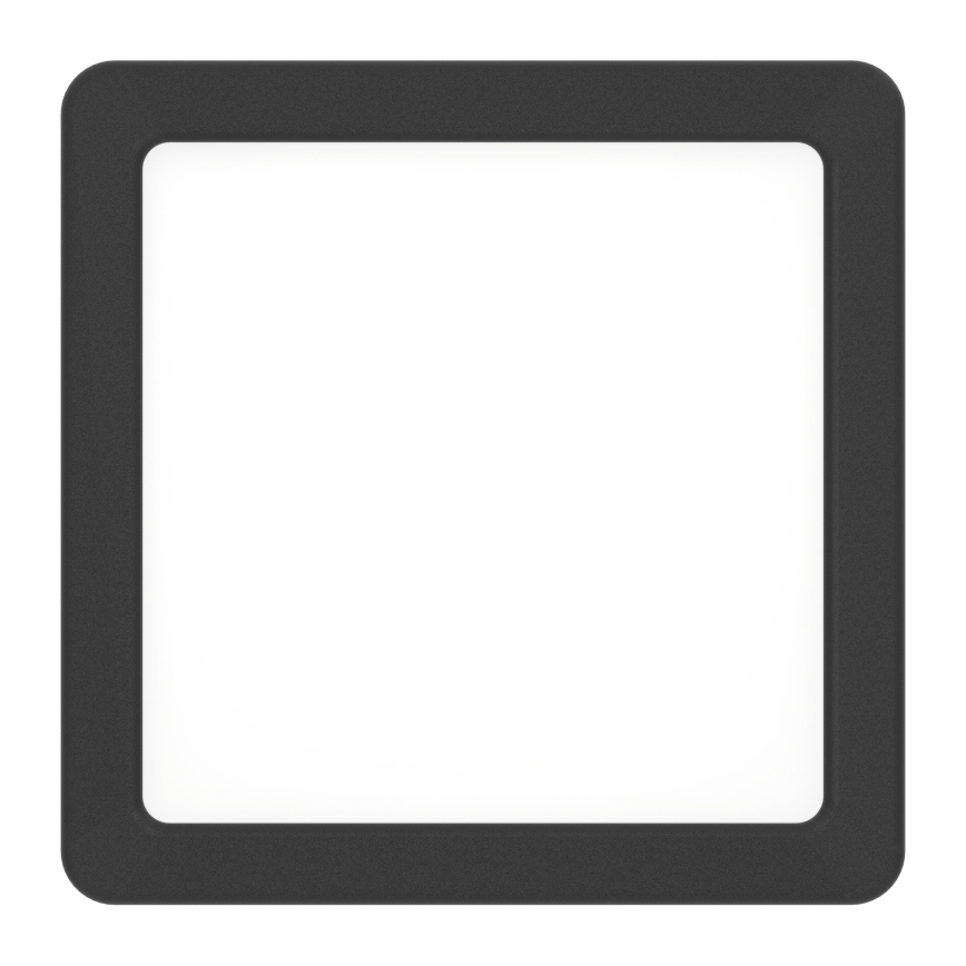 Eglo - LED kúpeľňové stropné svietidlo LED/7W/230V 15x15 cm IP44 čierne