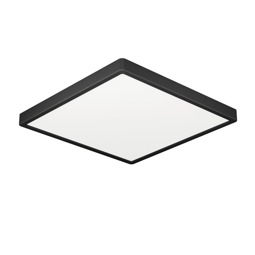 Eglo - LED kúpeľňové stropné svietidlo LED/10,5W/230V 2700/4000/6500K 22x22 cm IP44 čierne